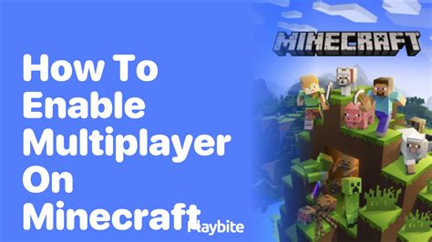 enable multiplayer minecraft pc for child .